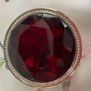 Faux Ruby trinket/jewelry box